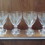 735 8167 CLARET GLASSES